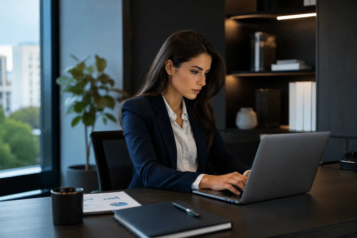 Profissional da Nosso Seguro analisando alternativas de proteção